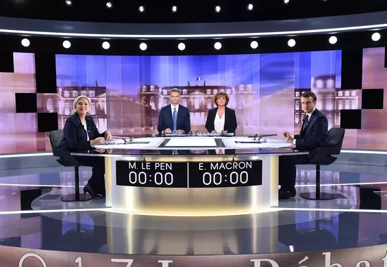 Wpadka dziennikarza po debacie we Francji."Redaktor z TV chciał się popisać"