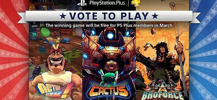 Wraca głosowanie na darmową grę w PlayStation Plus. Wybierzcie tytuł, który otrzymacie w marcu