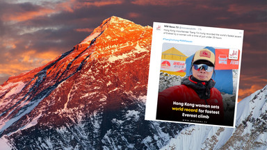 Chinka pobiła rekord świata. Wspięła się na Mount Everest w 26 godzin