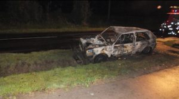 Akire haragudott, annak felgyújtotta a kocsiját / Foto: ügyészség