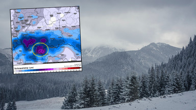 Zima atakuje w górach. Największe śnieżyce i mrozy nadejdą jednak za kilka dni