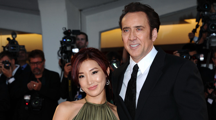Nicolas Cage és volt neje, Alice Kim /Fotó: Northfoto