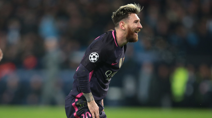 Lionel Messi találkozhatott nagy kedvencével /Fotó: AFP