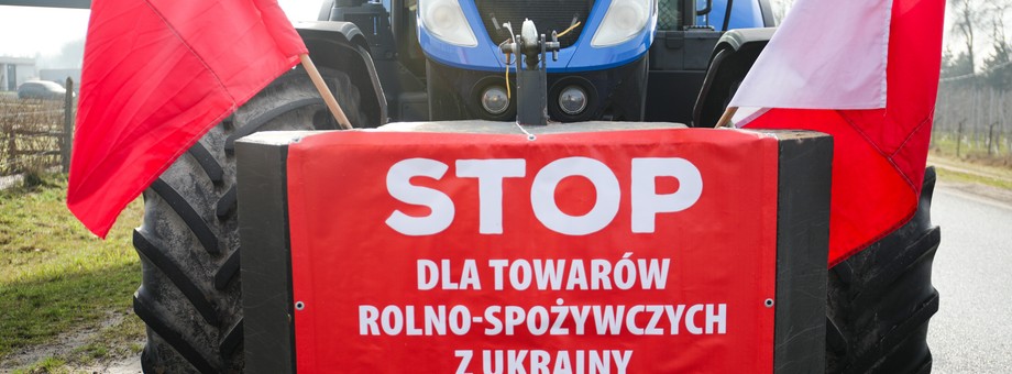 Protest polskich rolników