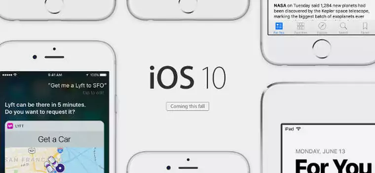 W iOS 10 nie da się jednak usunąć aplikacji Apple
