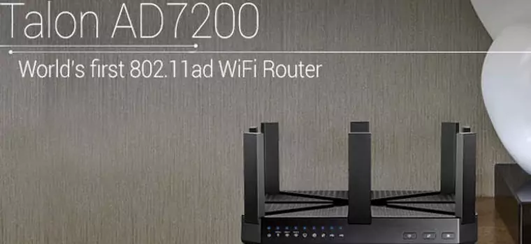 TP-Link Talon AD7200 - pierwszy na świecie ruter z Wi-Fi 802.11ad (CES 2016)