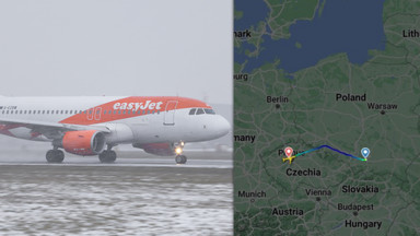 Samolot z Krakowa do Wielkiej Brytanii nagle zmienił trasę