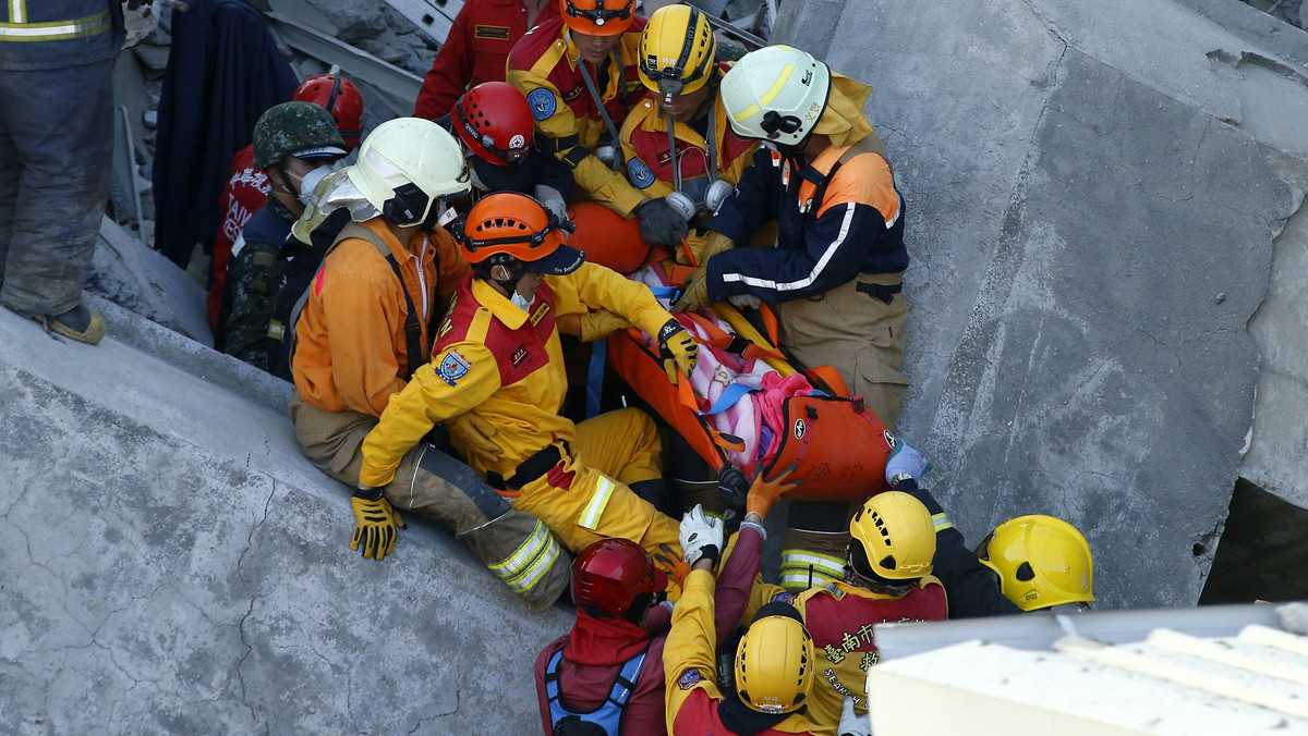 TAIWAN EARTHQUAKE AFTERMATH (Over 100 still missing as death toll reaches 37 in Taiwan earthquake)