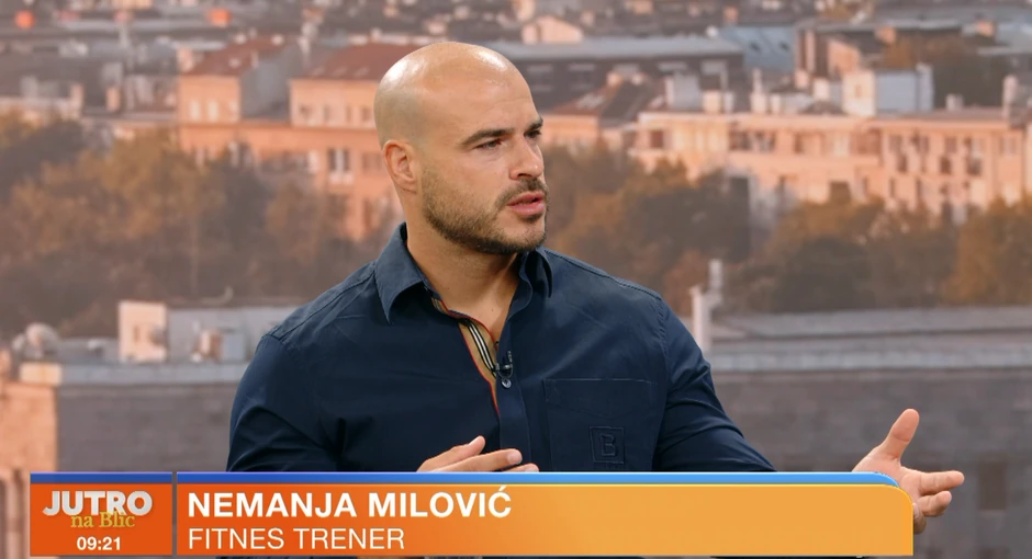 Nemanja Milović fitnes trener