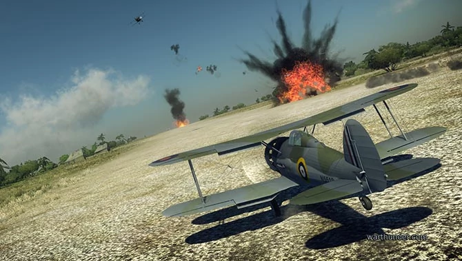 Dzięki War Thunder możemy zasiąść za sterami najlepszych lotniczych maszyn.