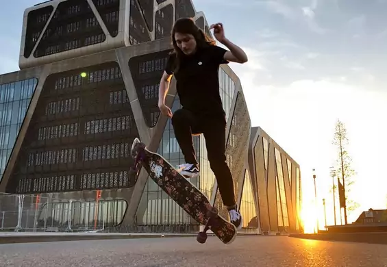 Skateboard nie wybacza, longboard daje prawdziwą radość. Kasia Hajdan opowiada o swojej pasji