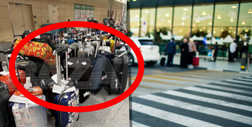 Setki zalanych walizek w Dubaju "gnije" na lotnisku i czeka na właścicieli