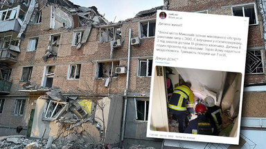 Mikołajów ostrzelany. 11-letni chłopiec spędził sześć godzin pod gruzami budynku