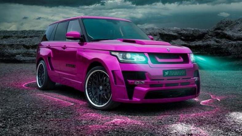Różowy Range Rover, czy to może się podobać? Moto