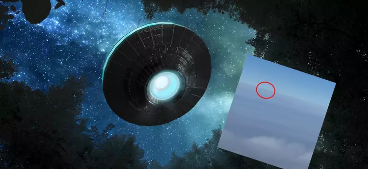 "Czy to UFO"? Pasażer linii Ryanair pokazuje nagranie dziwnego obiektu