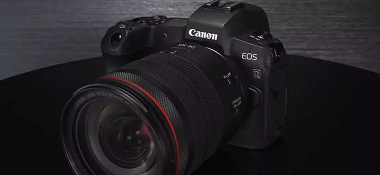 Canon EOS R - pełnoklatkowy bezlusterkowiec rywala Nikona