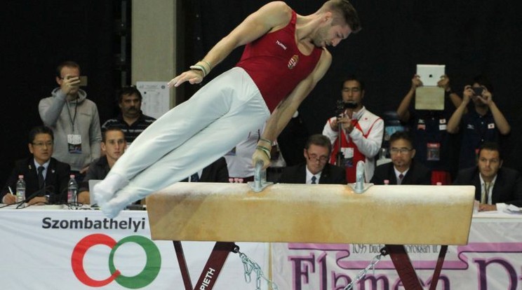 Berki Krisztian olimpiai, világ- és Európa-bajnok tornász hosszú kihagyás után  visszatér