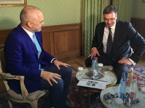 Edi Rama i Aleksandar Vučić
