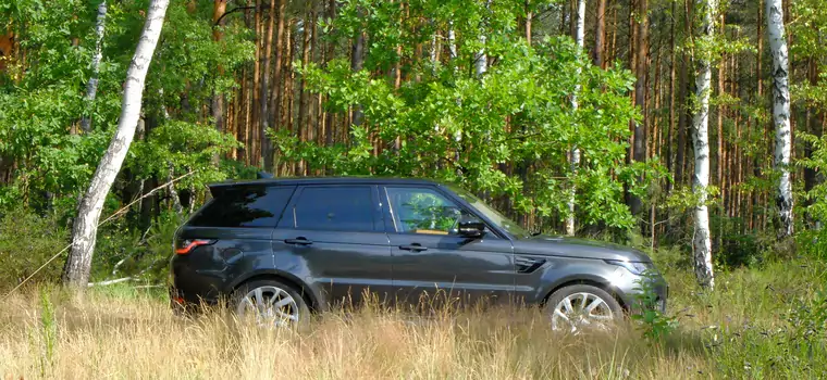 Range Rover Sport - pod muchą i w gumiakach | TEST