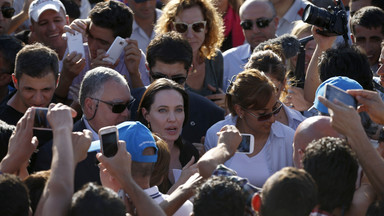 Angelina Jolie odwiedziła obóz syryjskich uchodźców w Turcji