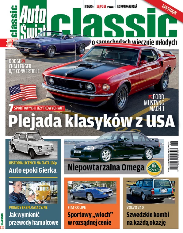 Auto Świat Classic 6/2016 już w sprzedaży