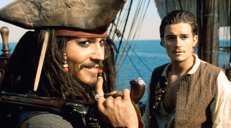 Jack Sparrow és Will Turner (Johnny Depp és Orlando Bloom) (Fotó: RAS-archív)
