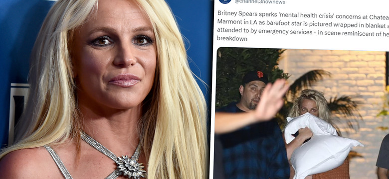Britney Spears ranna po kłótni z chłopakiem? Świadkowie mówią o kolejnym załamaniu
