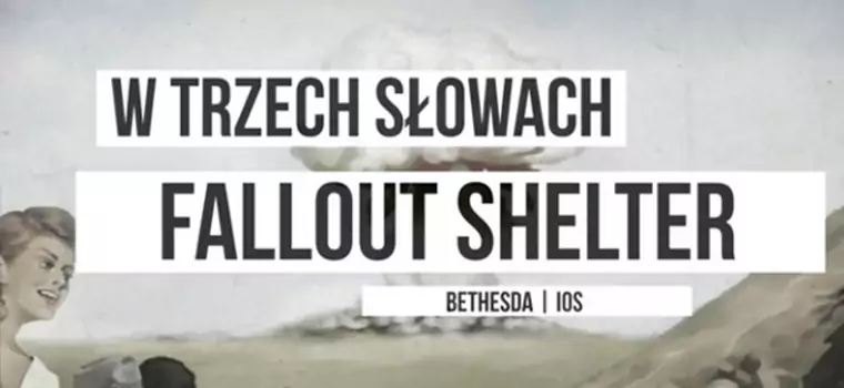 W Trzech Słowach: Fallout Shelter