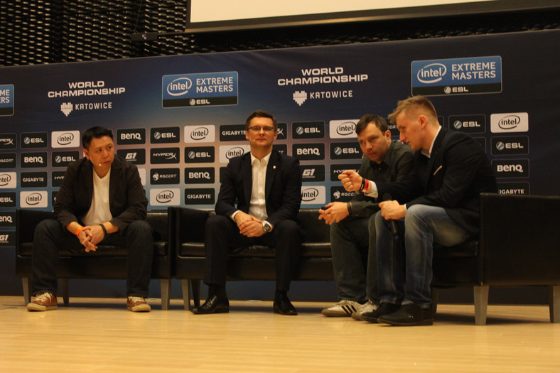 IEM Katowice 2015 - konferencja prasowa organizatorów i prezydenta Katowic