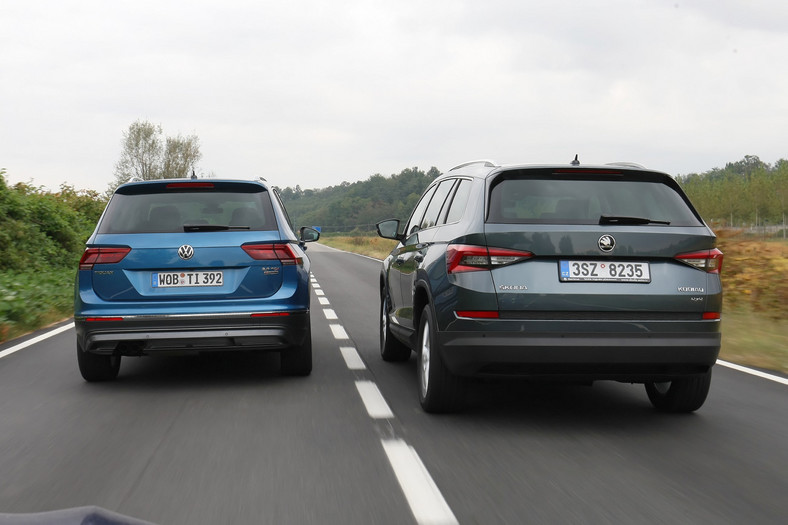 Porównanie: Skoda Kodiaq kontra VW Tiguan