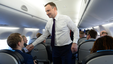 Zaskakujące kulisy lotu prezydenta Andrzeja Dudy