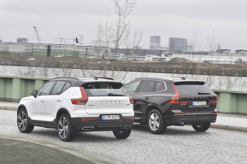 Volvo XC40 kontra XC60 - które okaże się lepsze