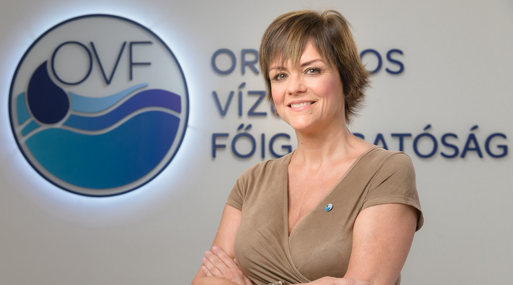 Siklós Gabriella, az Országos Vízügyi Főigazgatóság szóvivője