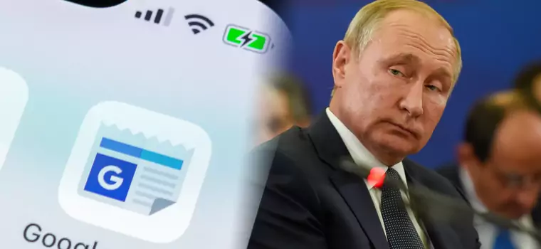 Rosjanie bez dostępu do Wiadomości Google w wyniku buntu wagnerowców