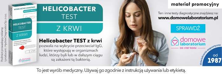 Helicobacter Test z krwi