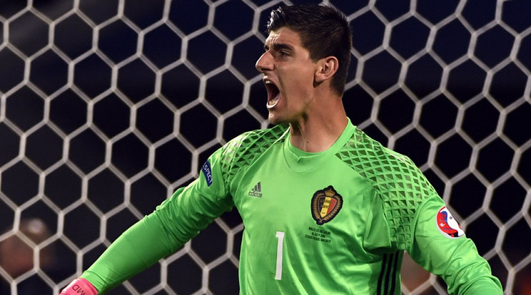 Thibaut Courtois /Fotó: AFP