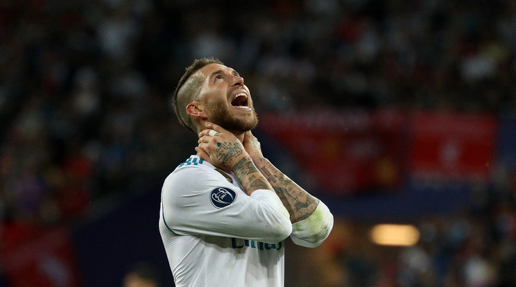 Ramos a BL-döntőn /Fotó: AFP