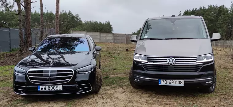 Mercedes Klasy S kontra Volkswagen Multivan 6.1. Szukamy limuzyny dla rodziny