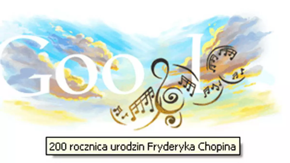 Chopin w Google. 200 rocznica urodzin