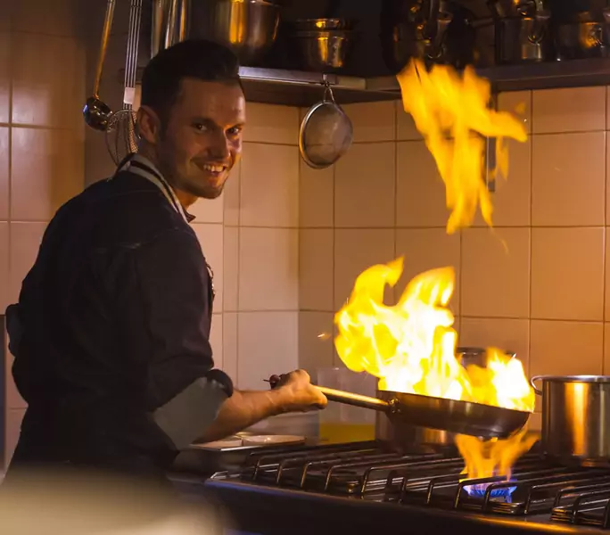 Maciej Prot, szef kuchni Wody Ognistej