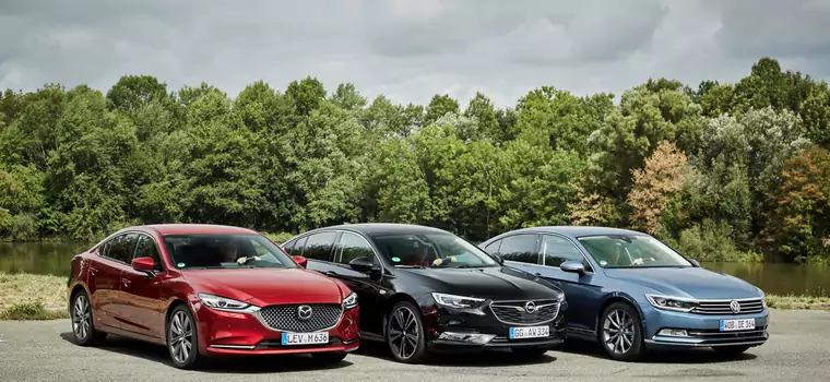 Mazda 6 kontra Opel Insignia, Volkswagen Passat - diesle nadal w dobrej formie