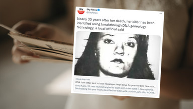 Córka dostała telefon po 34 latach. Odkryli zabójcę matki, bo kiedyś polizał kopertę