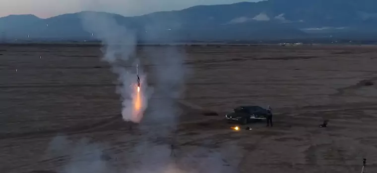 Youtuber jak Elon Musk. Twórca zaprojektował mniejszą wersję rakiety SpaceX [WIDEO]