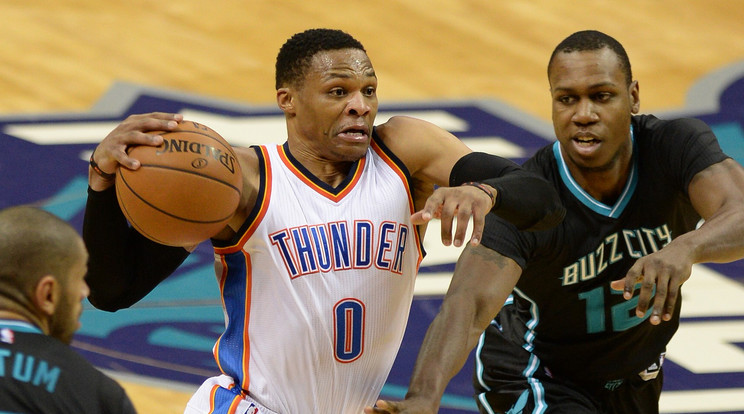 Russel Westbrook /Fotó:AFP