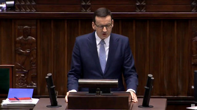 Morawiecki podczas expose: kto chce zatruć dzieci ideologią, ten podkłada pod Polskę ładunek wybuchowy