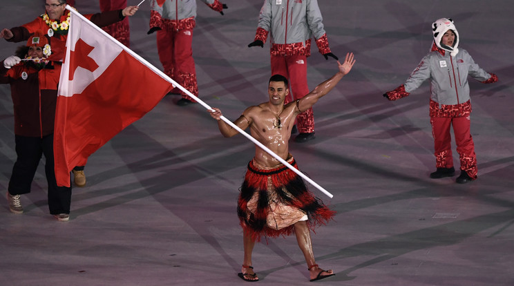 Pita Taufatofua /Fotó: AFP