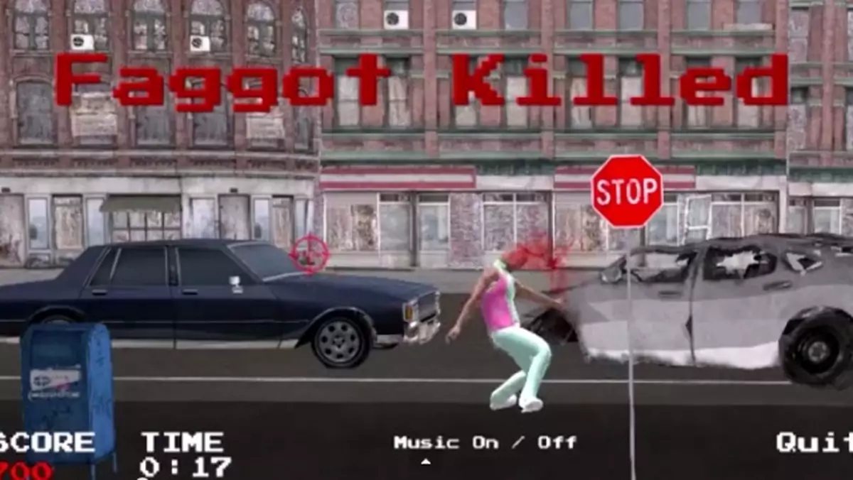 Ciemna strona Greenlight - gra "Kill the faggot" wykopana z programu