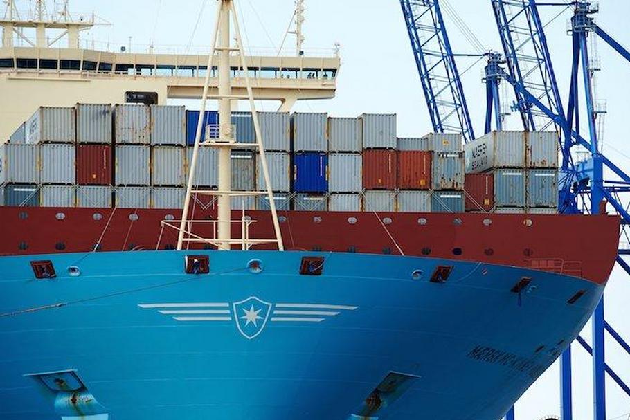 DCT Gdańsk kontenerowiec Maersk