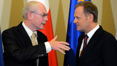 Tusk i Van Rompuy potępili przemoc na Ukrainie i apelowali o dialog