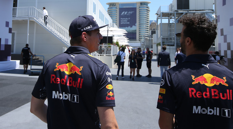 Verstappen és Ricciardo nem tudta féken tartani az indulatait /Fotó: AFP
